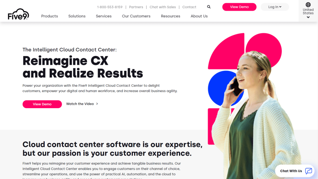 five9 cloud contact center solution