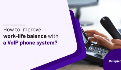 improve work life balance voip phone system