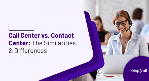 call center vs contact center similarities differences