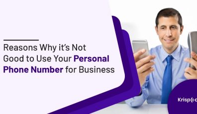 reasons why not use personal phone number for business