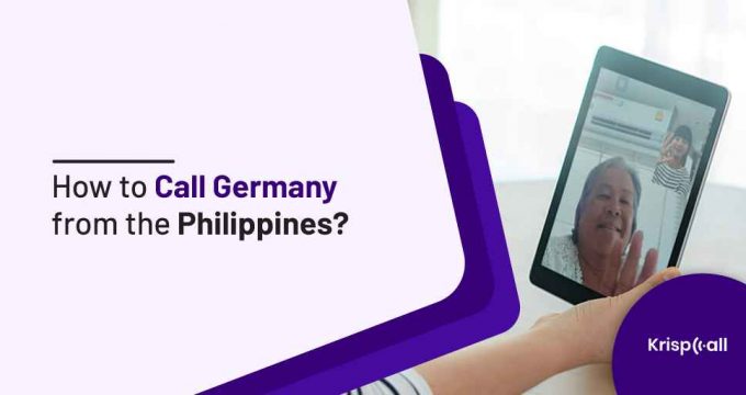 how to call Germany from the Philippines