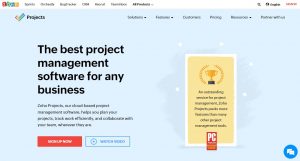 Zoho Project best project management software for business