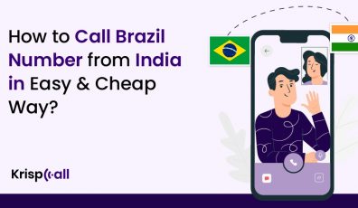 how to call brazil mobile number from India