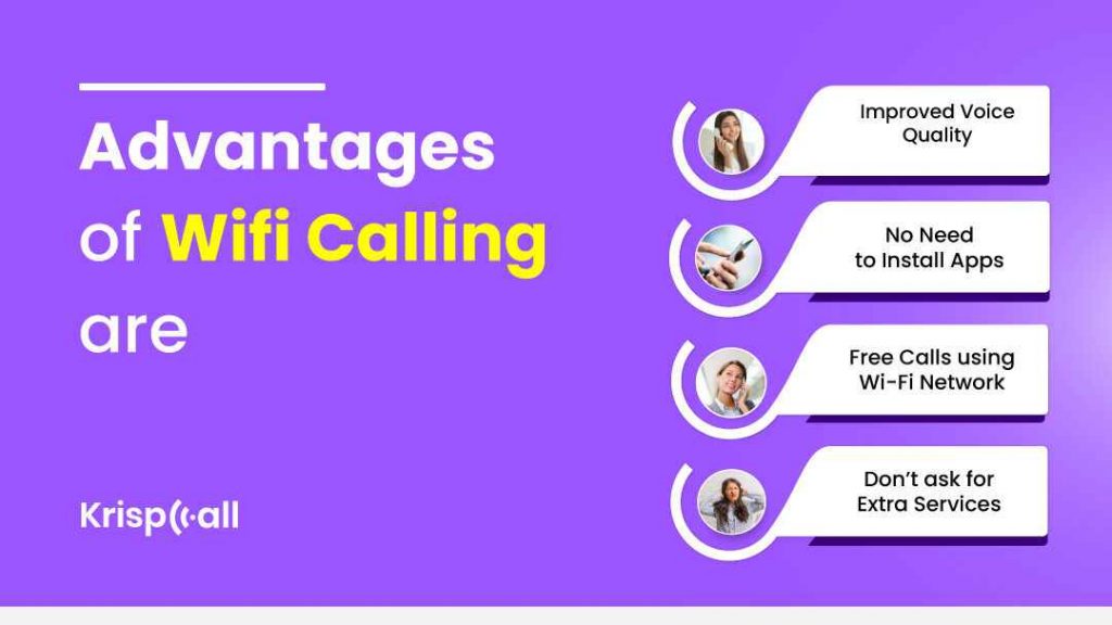 Advantages of WiFi calling