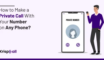 how to make a private call with your number
