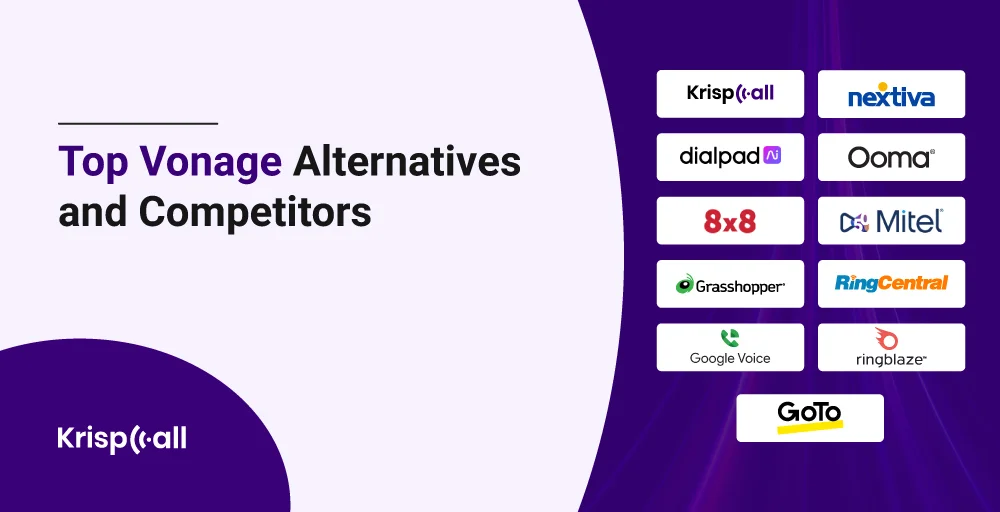 Top Vonage Alternatives & Competitors