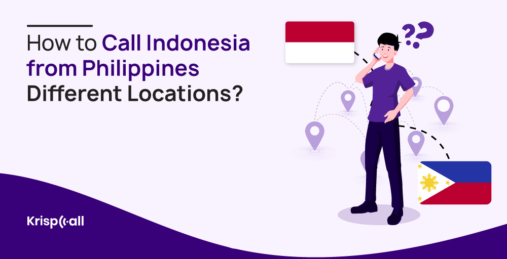 How to Call Indonesia from Philippines Different Locations