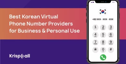 Best Korean Virtual Phone Number Providers For Business Personal Use