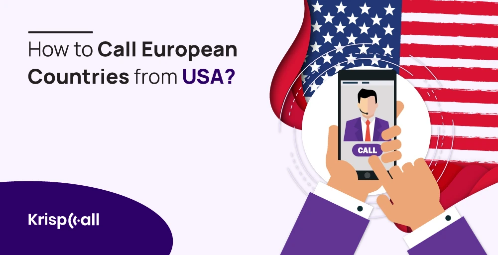 how to call European countries from USA