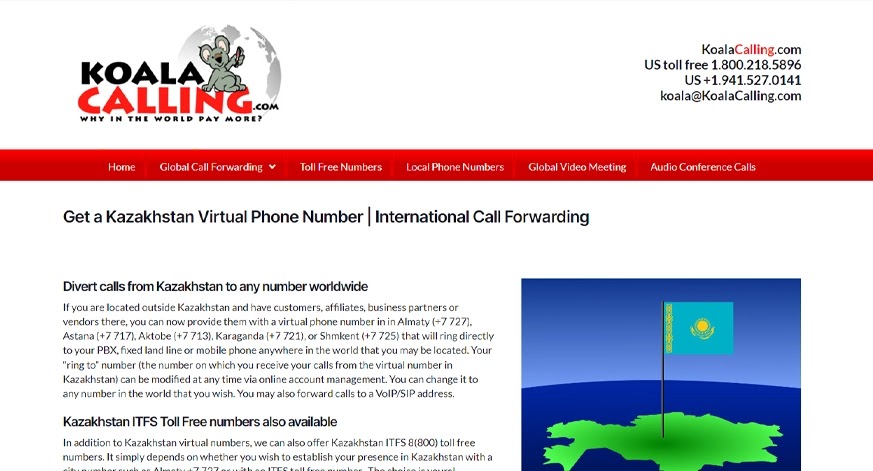 KoalaCalling Virtual Phone Number system
