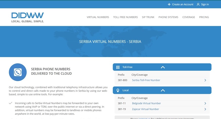didww serbia virtual phone number