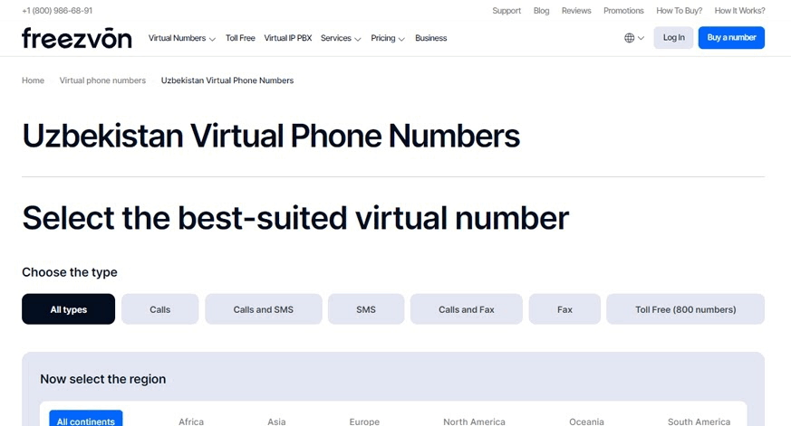 freevon uzbekistan virtual phone number