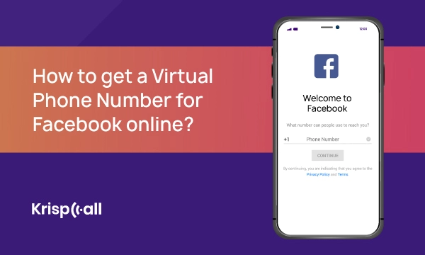 virtual phone number for facebook