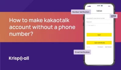 How to make Kakaotalk account without phone number