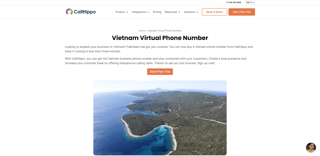 callhippo vietnam number