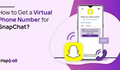 virtual phone number snapchat