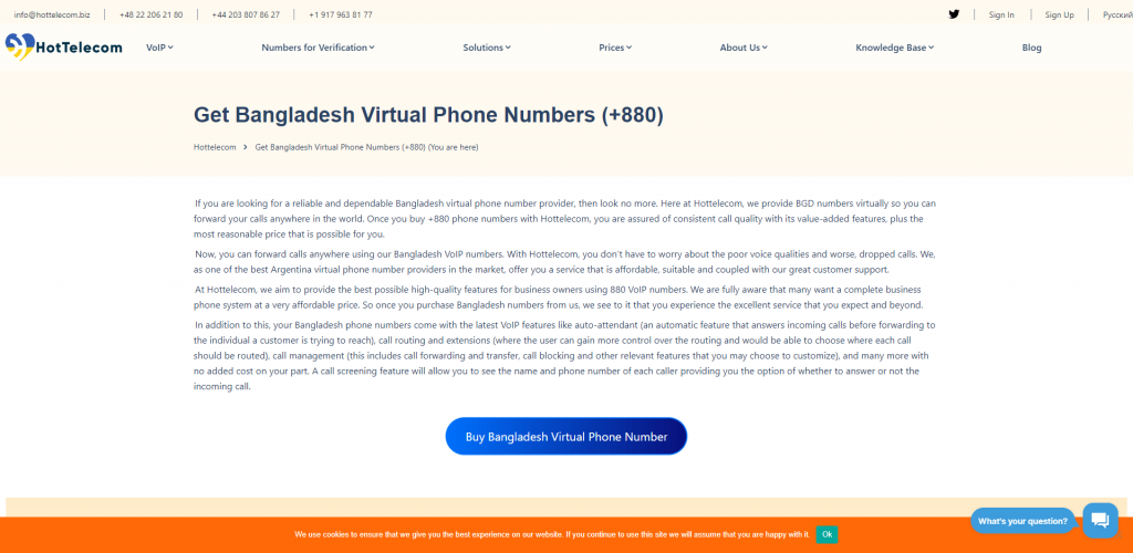 hottelecom bangladesh virtual number