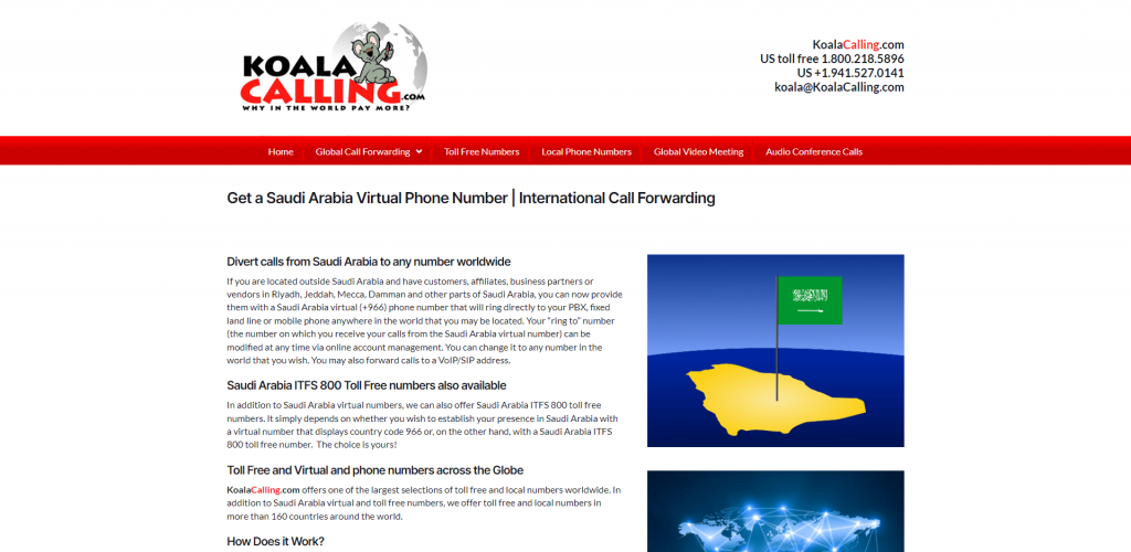 koalacalling saudi arabia virtual number