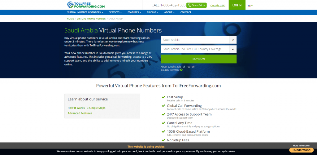 tollfreeforwarding saudi arabia virtual number
