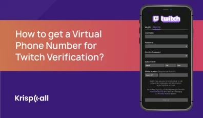 virtual phone number for twitch tv