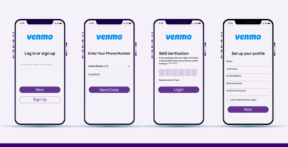 venmo account sign up process