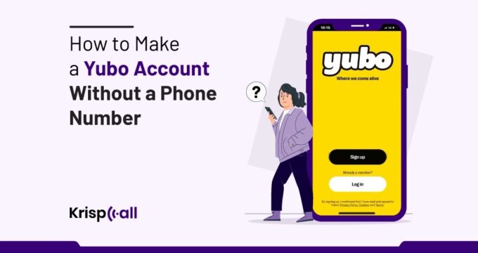make a yubo account withtout a phone number 1