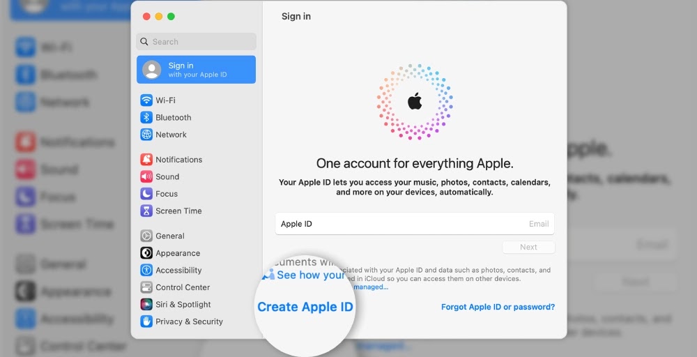 Ii. Creating an Apple ID on macOS 1