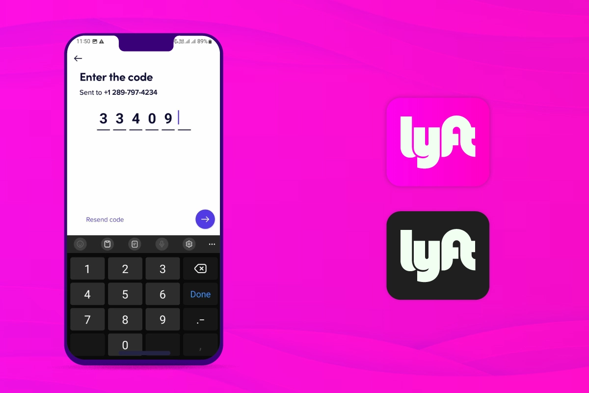 SMS-verification-code-for-Lyft-account