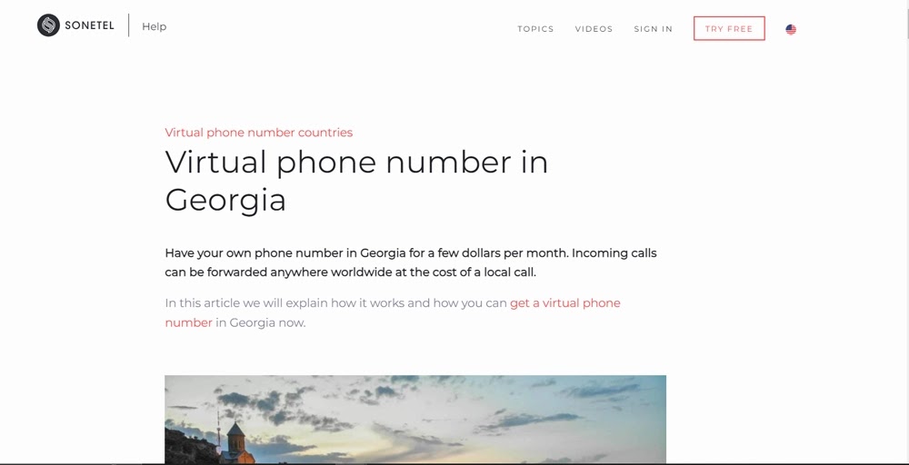 Sonetel Georgia Number
