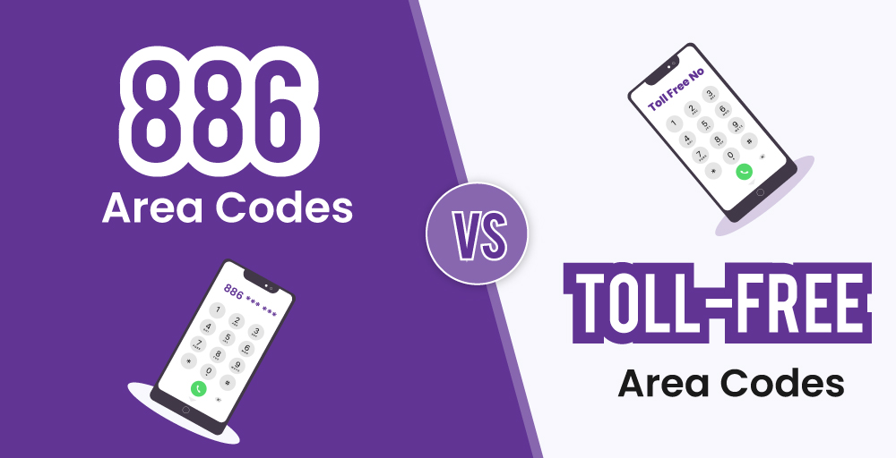 What is the difference between 866 area codes and toll free area codes