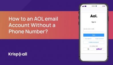 how to create aol email account without a phone number