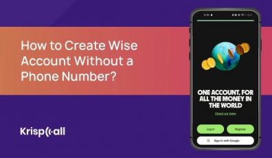 how to create wise account without a phone number