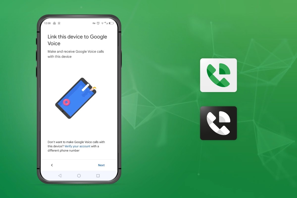link device to Google Voice