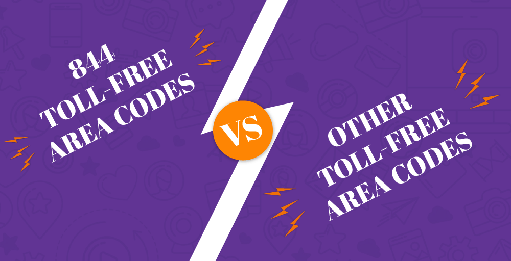 difference between 833 area codes and toll-free area codes