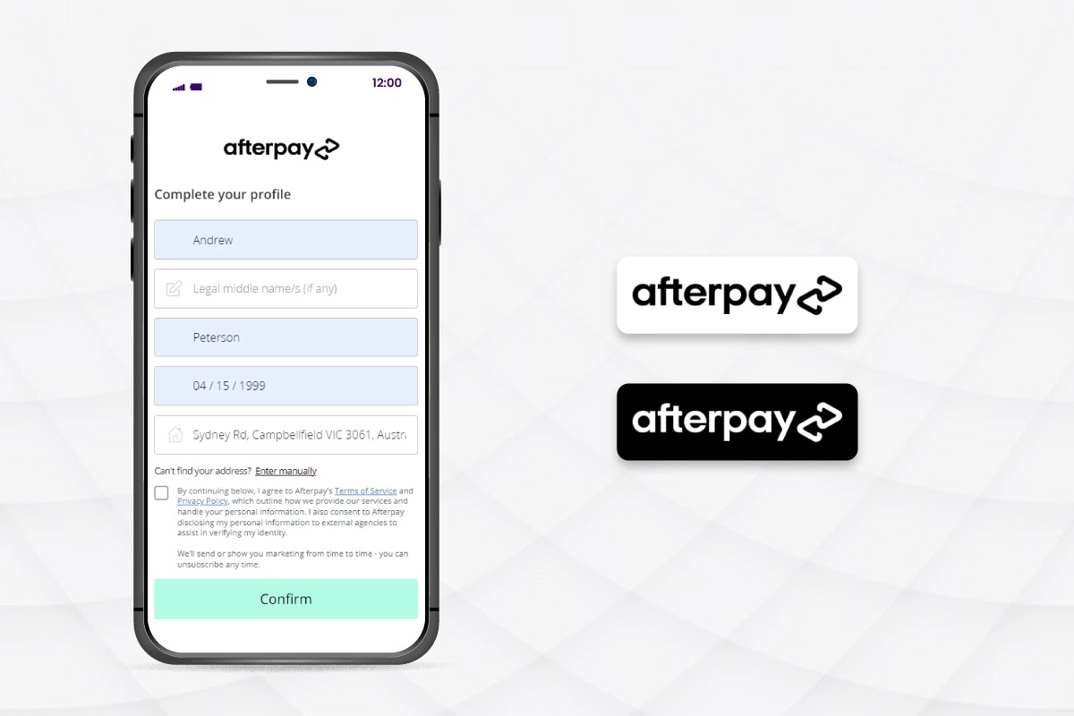 afterpay registration