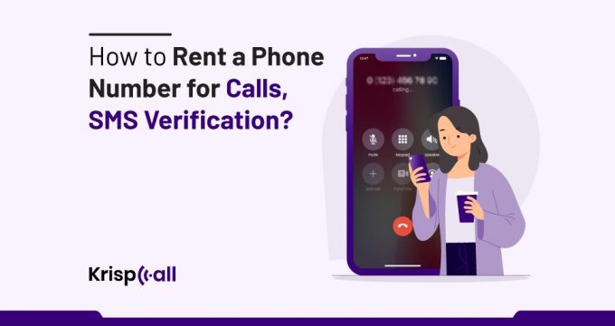 how to rent a phone number for call & sms verification