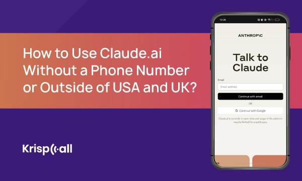 how to use claude without a phone number