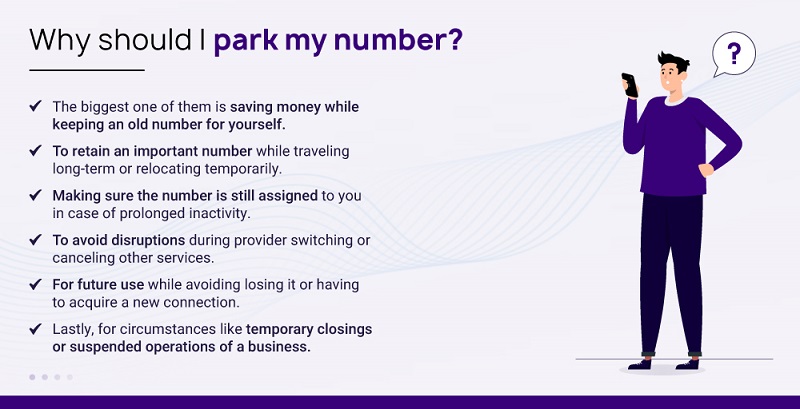 reasons why should I park my number