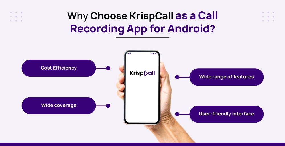 Why Choose KrispCall as a Call Recording App for Android?