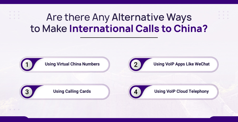 Are there Any Alternative Ways to Make International Calls to China