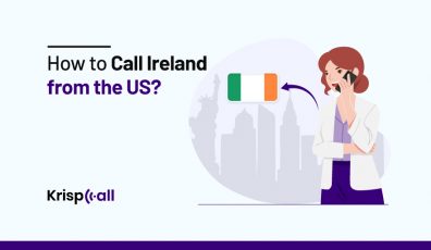How to call Ireland from the US