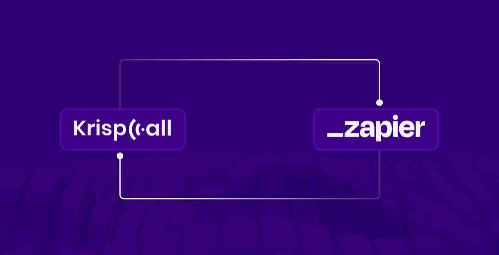 KrispCall Zapier Integration Feature