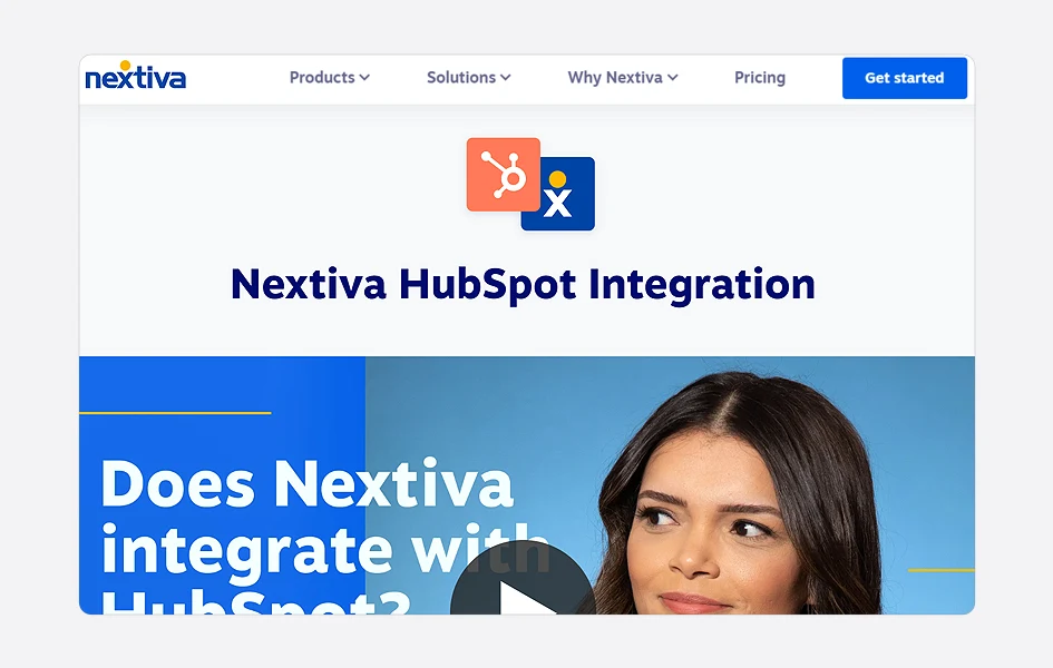 nextiva hubspot integration