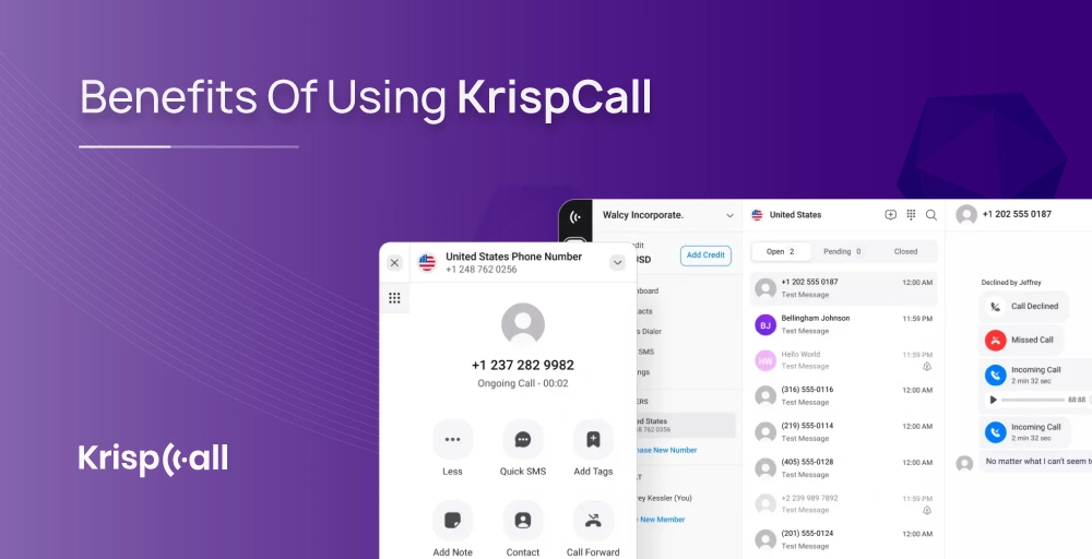 Benefits Of Using krispCall for android and iPhone