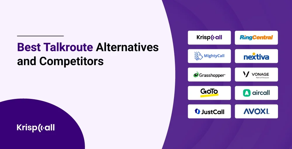 best talkroute alternatives and competitors