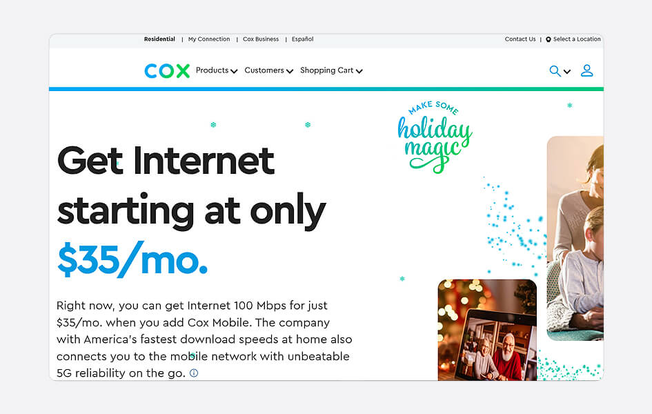 COX Communication Fixed Voip
