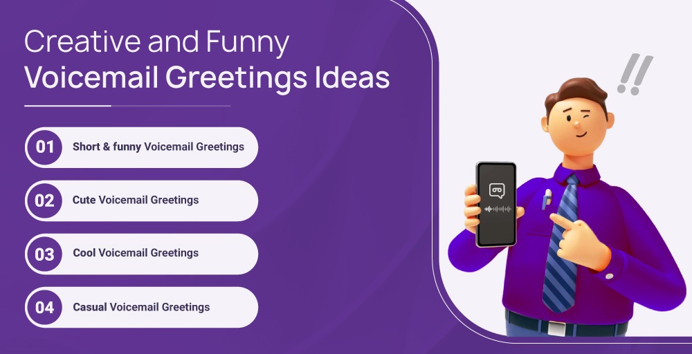 Creative and funny voicemail greetings ideas