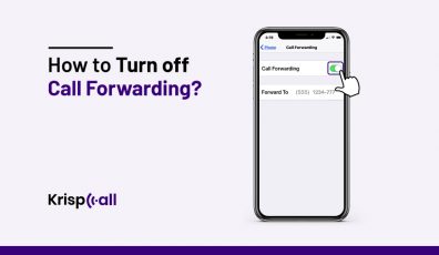 how to turn off call forwarding krispcall feature image