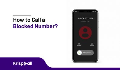 how to call a blocked number krispcall feature
