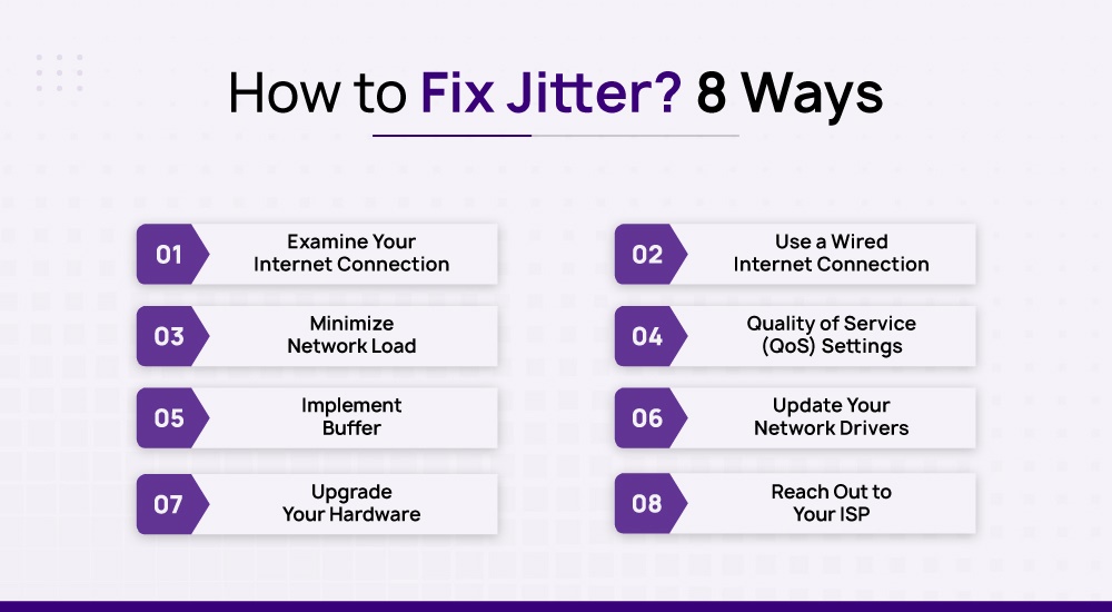 how to fix jitter